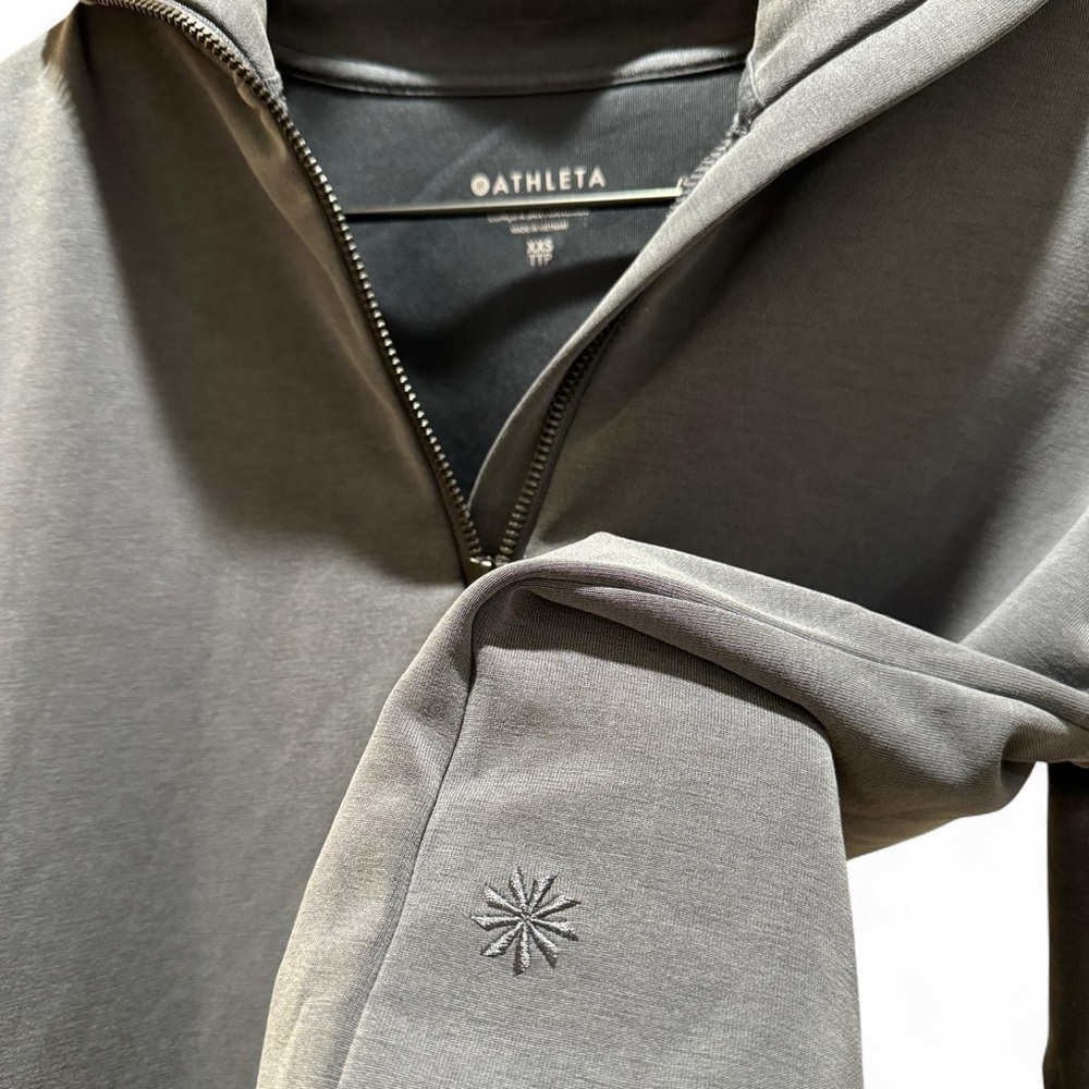 Athleta Seasoft Quarter Zip Jacket XXS - Picture 7 of 11